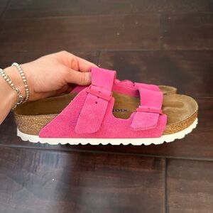 Pink Birkenstocks